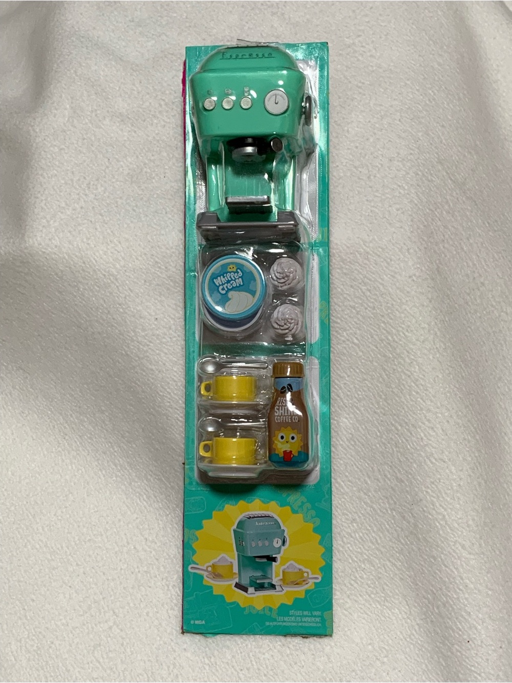 Mini Espresso Maker Toy Set - Mint Green